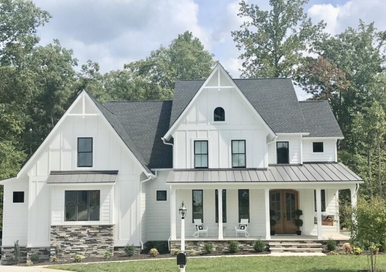 Modern board and batten exterior