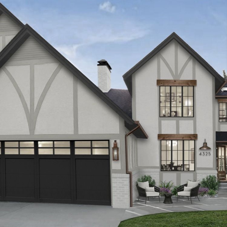 Updated tudor exterior
