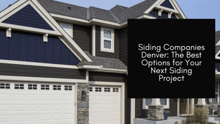 Best home siding companies